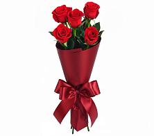 Букет 5 Красных роз Эдлесс Лав в Валуйках