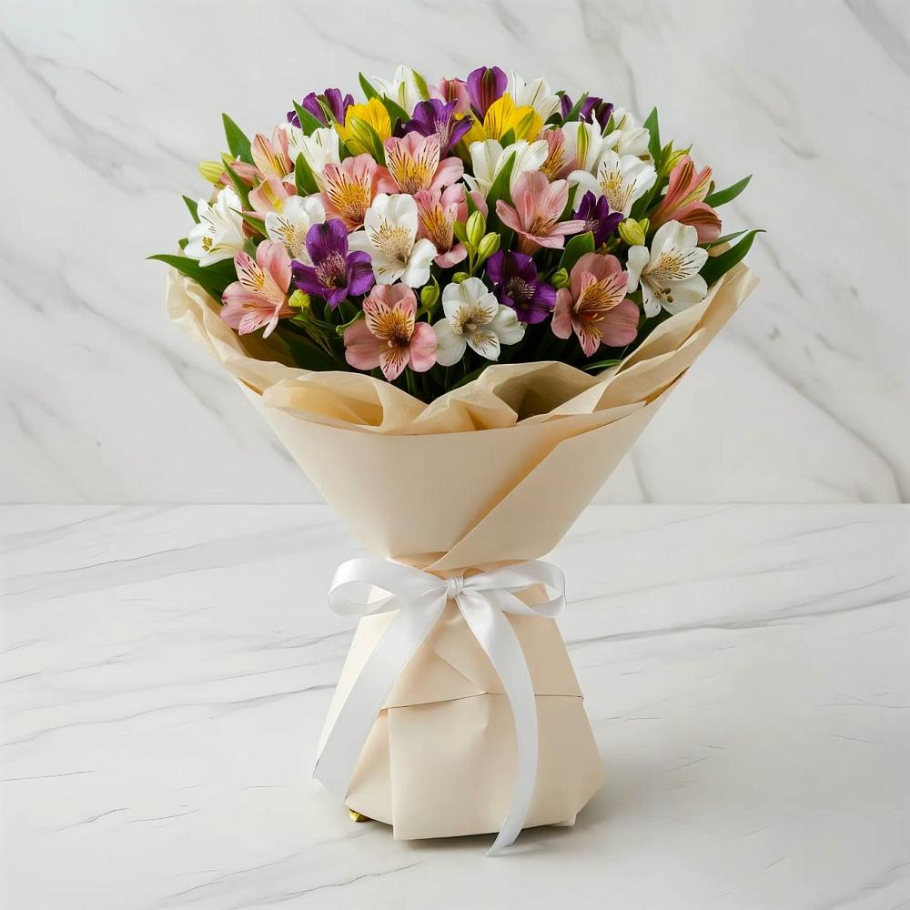 Букет цветов из: Альстромерии в Валуйках