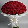 Букет 101 Красная роза Блэк Мэджик в Валуйках