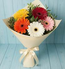 Букет цветов из:  Герберы в Валуйках