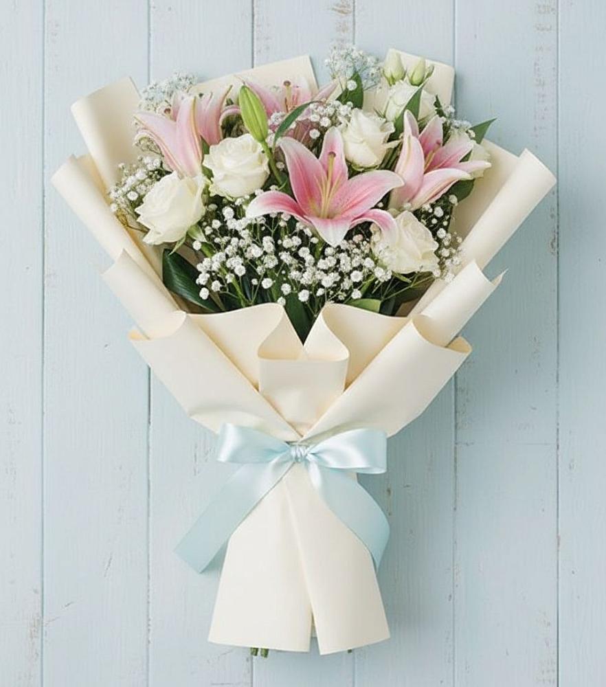 Букет цветов из: Лилии в Валуйках