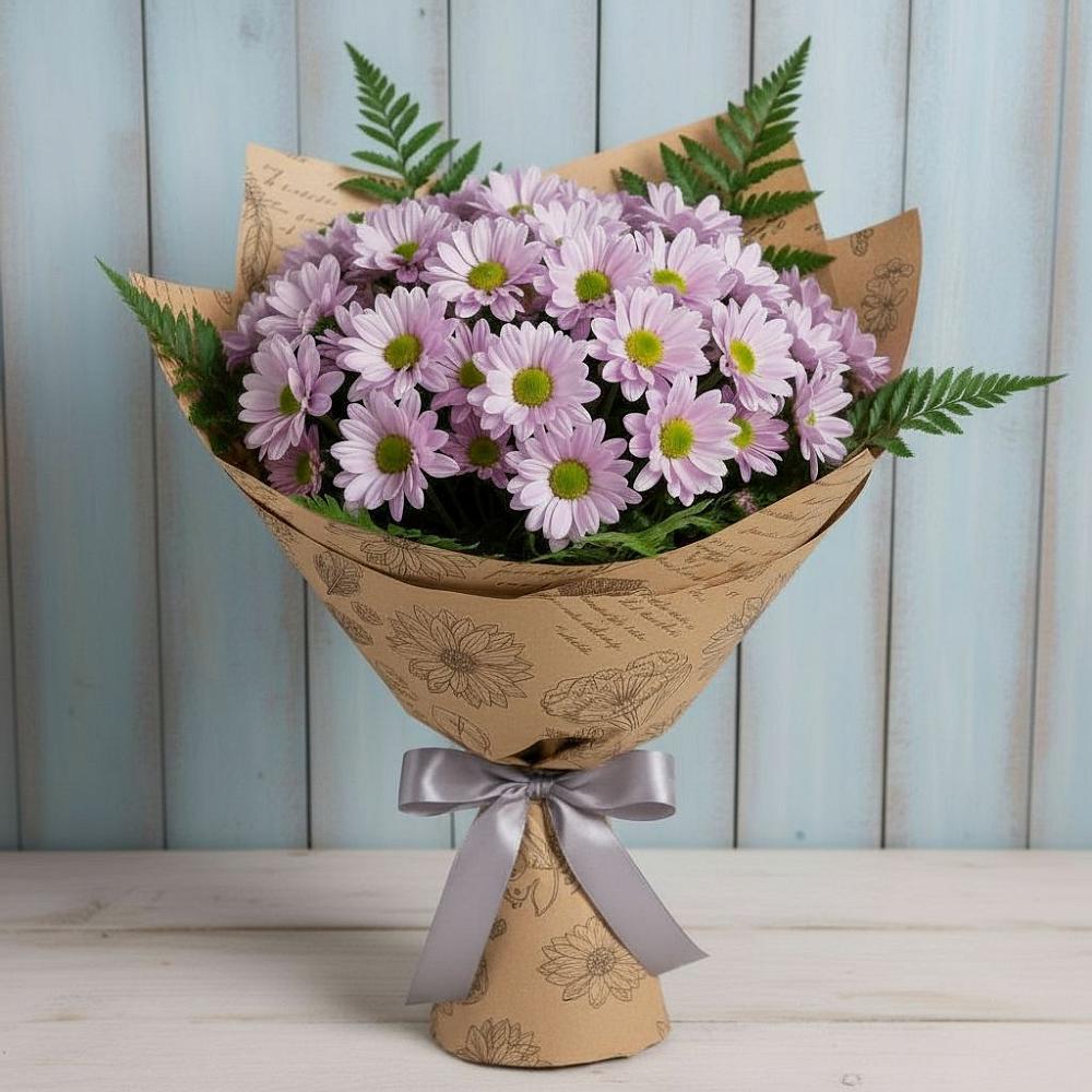 Букет цветов из: Хризантемы в Валуйках