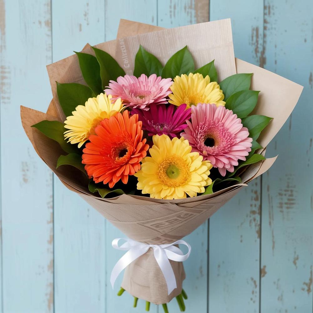 Букет цветов из: Герберы в Валуйках