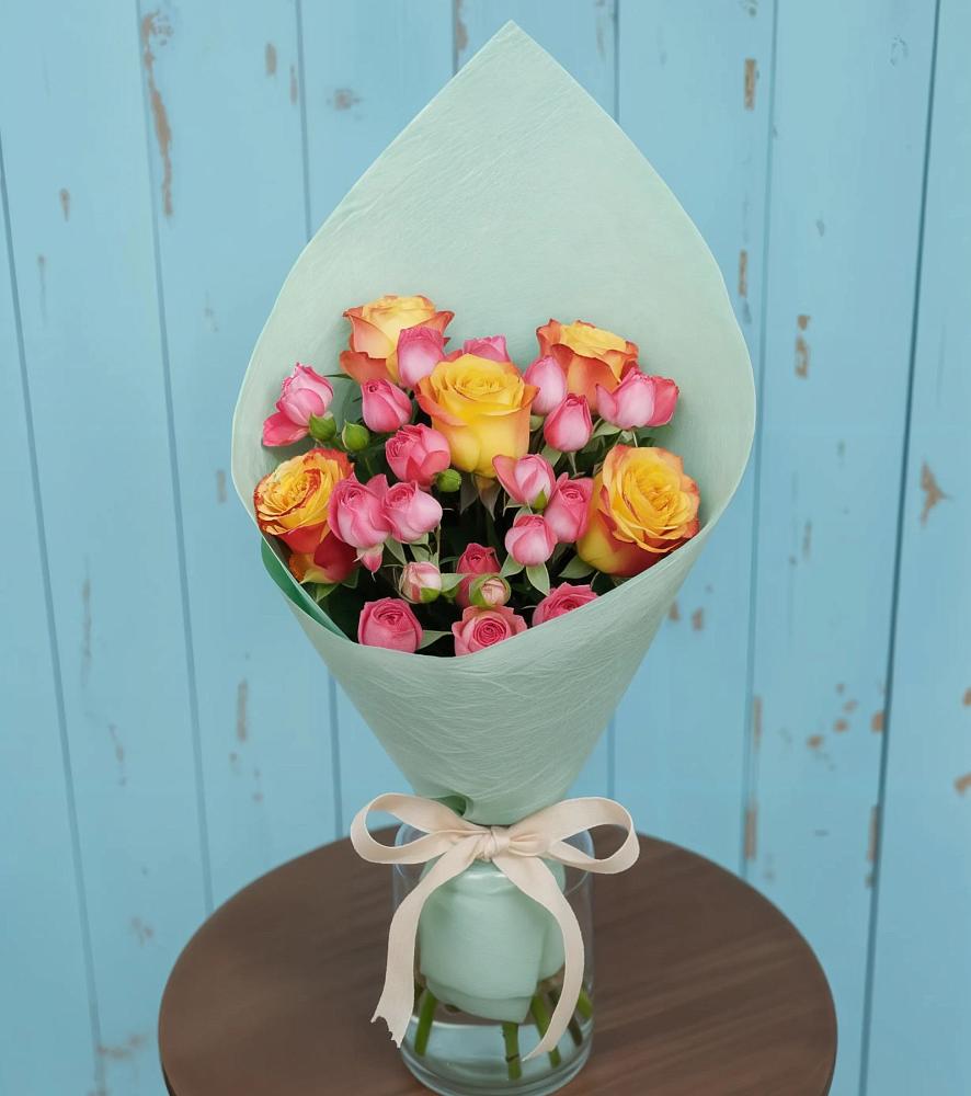 Букет цветов из: Розы в Валуйках