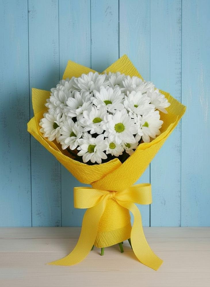 Букет цветов из: Хризантемы в Валуйках