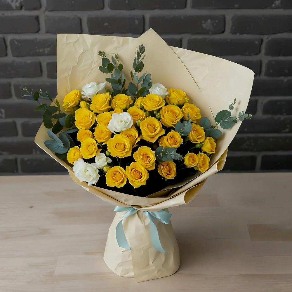 Букет цветов из: Розы в Валуйках