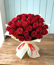 Букет 29 Красных роз в Валуйках