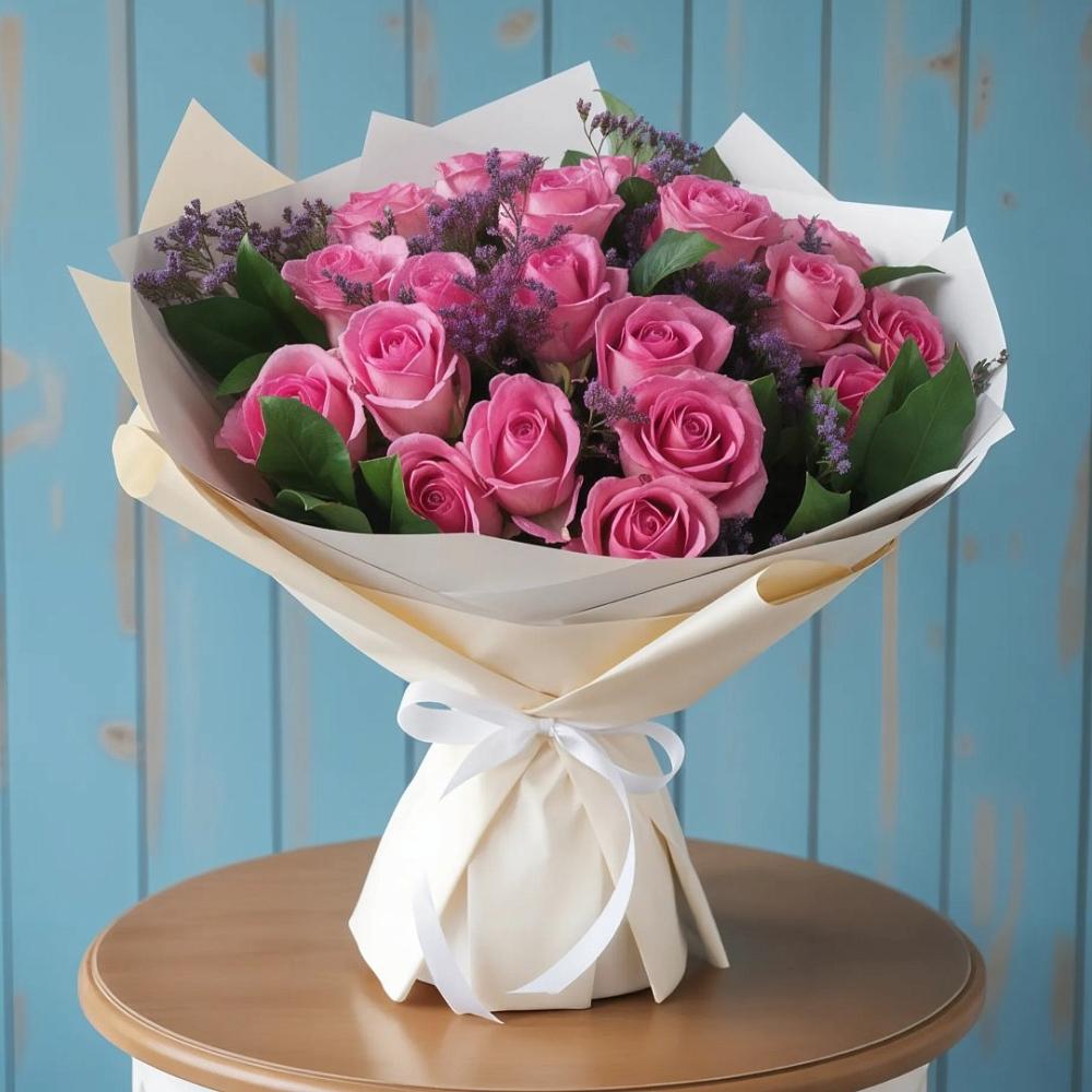 Букет цветов из: Розы в Валуйках